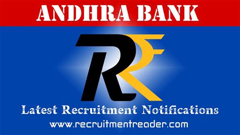 Andhra Bank Recruitment Notification 2019 for Latest Vacancies