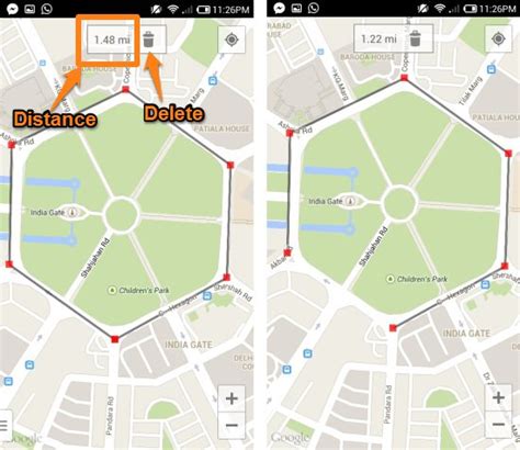 Android App To Measure Area And Distances In Google Maps