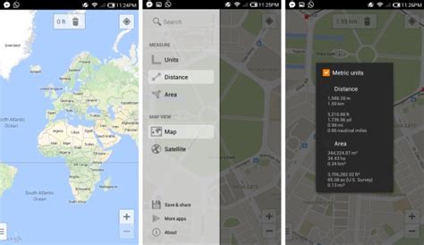 Android App To Measure Area And Distances In Google Maps