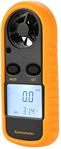 Anemómetro digital N D ITKS Instrumento de medición de velocidad de ...