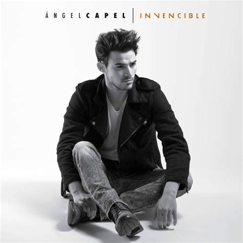 Ángel Capel: Invencible, la portada del disco