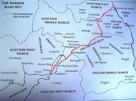 Anglo Scottish border, 13th Century, Treaty of York ...