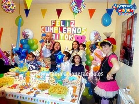 Animaciones fiestas cumpleaños infantiles comuniones Sant ...