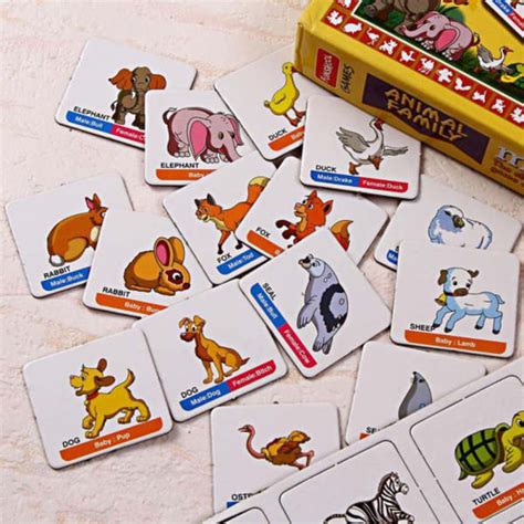 Animal Family Memory Card Game: Gift/Send Toys and Games Gifts Online ...