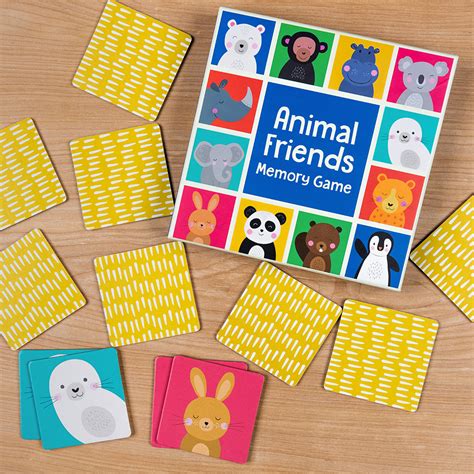 Animal Friends Memory Game | Rex London