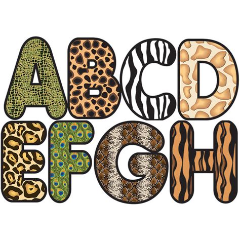 animal print letters clip art 20 free Cliparts | Download ...
