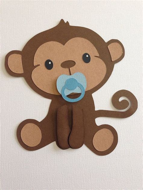 animales goma eva   Pesquisa Google | Monkey baby shower ...