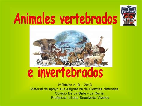 Animales vertebrados e invertebrados   ppt video online ...
