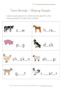 Animals   English Worksheets