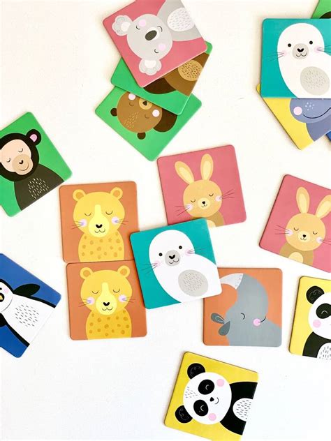 Animals Memory Game, 24 Pcs By Little Baby Company | notonthehighstreet.com