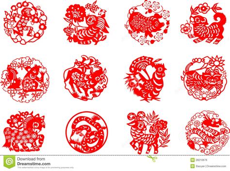 Animals Of Chinese Calendar Stock Vector   Illustration of ...