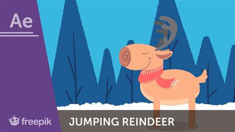 Animation: Give life to a Jumping Reindeer  advanced ...