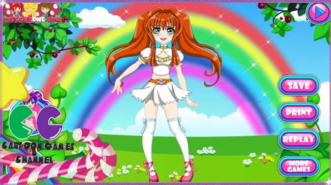 Anime Fairy Princess Dress Up: hada animado juegos de ...
