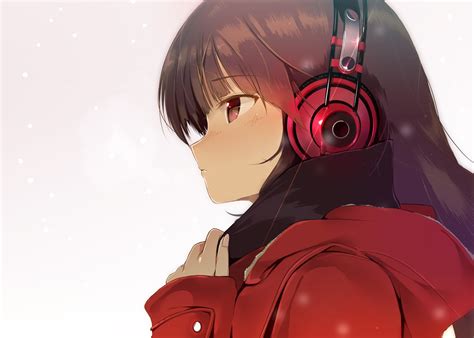 anime Girls, Headphones, Original Characters Wallpapers HD ...