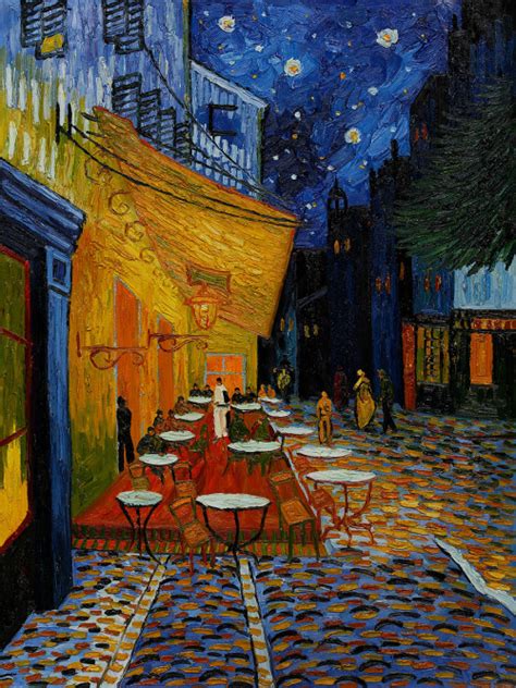 ANNA NETREBKO • Vincent Van Gogh Terrasse de Cafe la Nuit