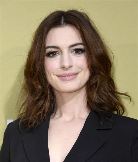 ANNE HATHAWAY at The Hustle Premiere in Hollywood 05/08 ...