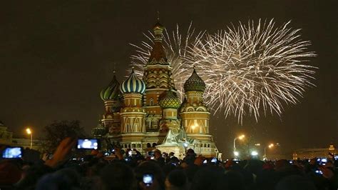 Año Nuevo: Así celebró Rusia la llegada del 2018 [VIDEO ...