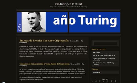 Año Turing en la ETSINF : blog sobre el centenario del nacimiento de ...
