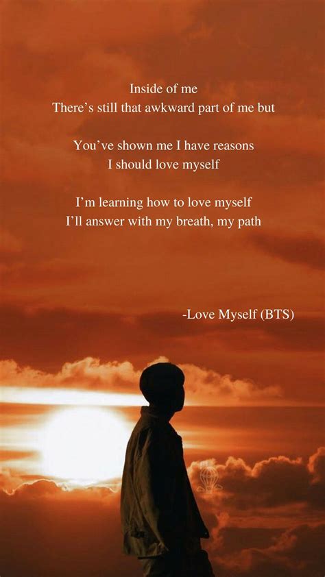 Answer: Love Myself by BTS Lyrics wallpaper | Слова песен ...