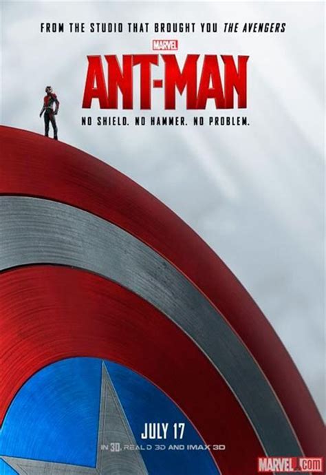 Ant Man : Nuevos pósteres del Hombre Hormiga junto a Los Vengadores ...