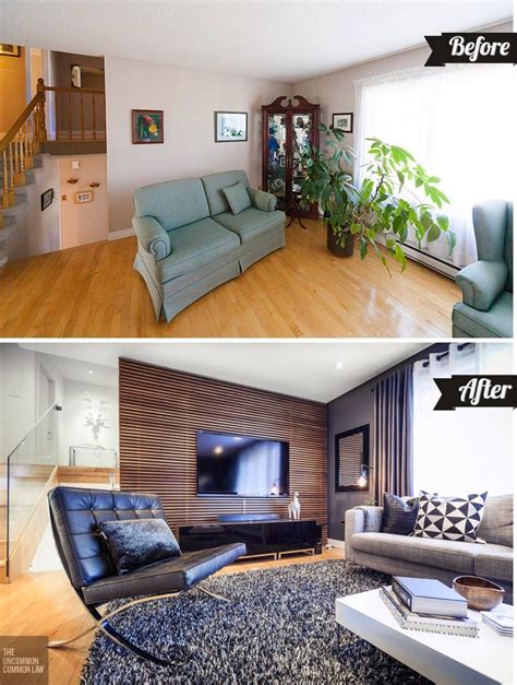 Antes y Después de un salón | Decoración de espacios ...