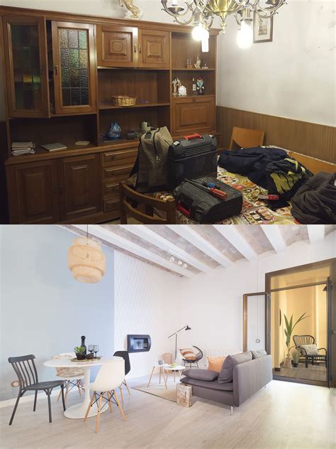 Antes y después después una reforma integral. | Home staging, Hogar ...