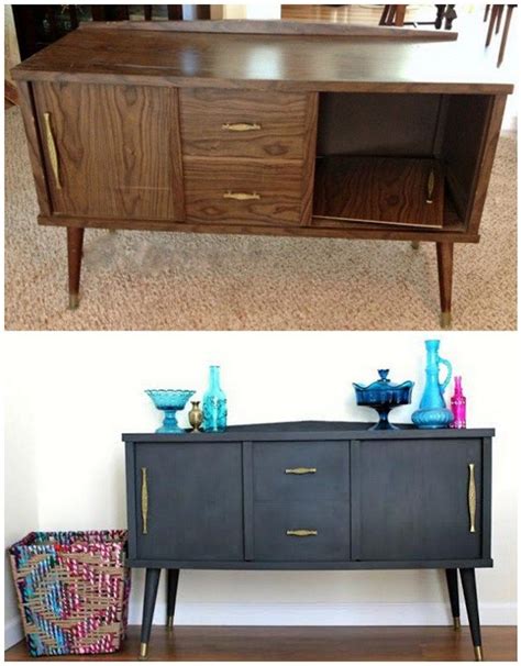 antes y despues reciclar mueble pintura tiza | Restaurar muebles ...