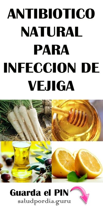 ANTIBIOTICO NATURAL PARA INFECCION DE VEJIGA   Salud Por Día | Remedios ...