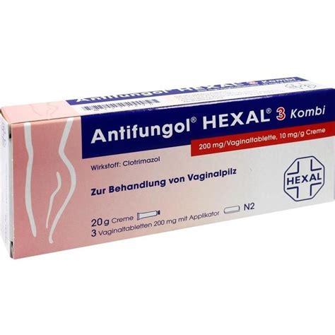 Antifungol HEXAL 3 Vaginaltabletten   Gebrauchsinformation