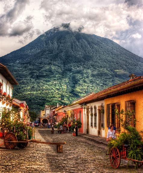 Antigua, Guatemala | Volcan de Agua. In Antigua, Guatemala ...