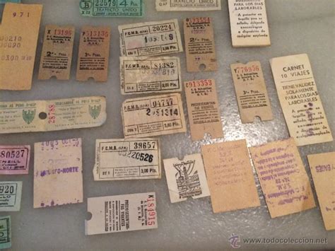 antiguo lote de billetes de tren de las compañi   Comprar ...