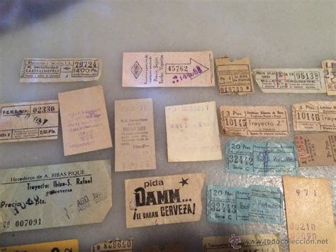 antiguo lote de billetes de tren de las compañi   Comprar ...