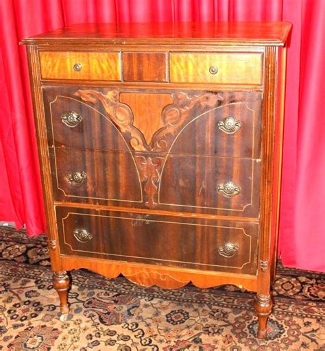 Antique Dresser Inlaid Wood / from Roaring Furniture North ...