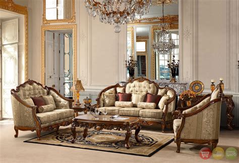 Antique Style Luxury Formal Living Room Furniture Set HD 953