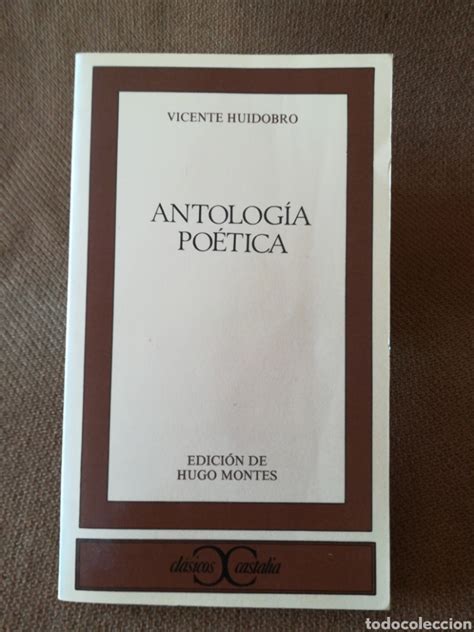 antología poética   vicente huidobro   clásicos   Comprar Libros ...