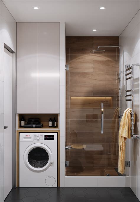 apartment on Behance | Diseño de interiores de baño, Diseño de baños ...