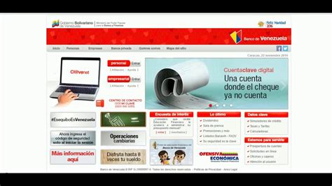 Apertura de Cuenta en el Banco Venezuela   YouTube
