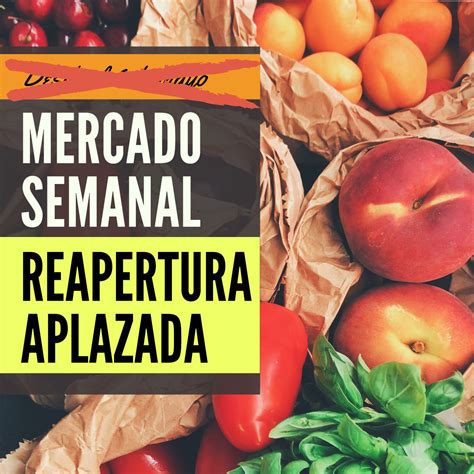 Aplazada la reapertura del mercado semanal – Ayto. de Santomera