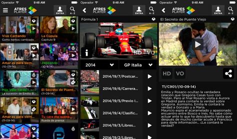 Aplicación para ver películas Atresplayer :: Imágenes y fotos