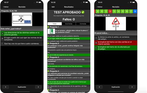 Aplicaciones para hacer tests del carnet de conducir en ...