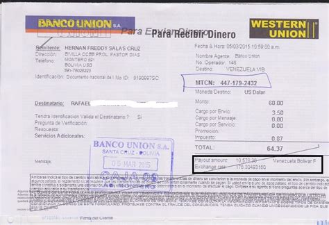 [Aporte] Recibir Dolares por Western Union   Taringa!