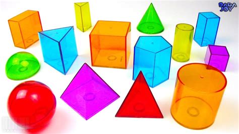 Aprenda formas geométricas|Aprenda formas 3D  sólidos ...