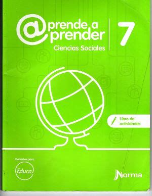 Aprende a aprender Ciencias Sociales 7. Libro de actividades | ISBN 978 ...