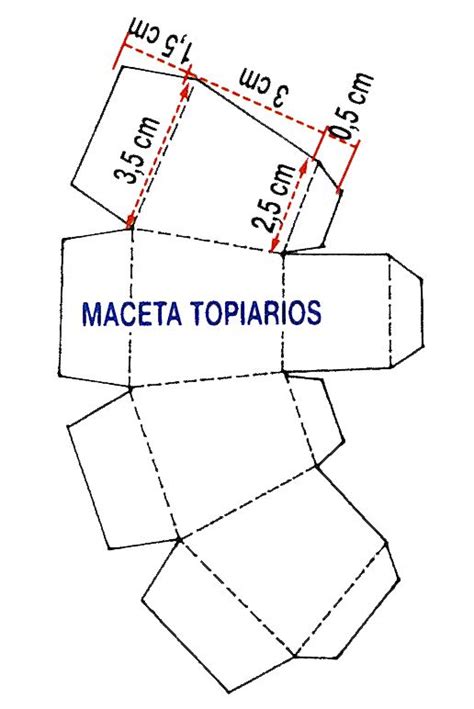 Aprende a hacer Topiarios.  Diario de Mujer | Cajas plantillas ...