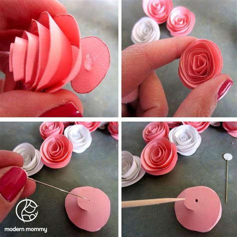 Aprende como hacer rosas de papel. Completo Foto Tutorial ...