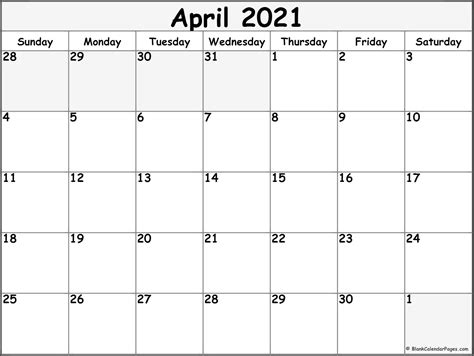April 2020 calendar | free printable monthly calendars