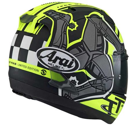 Arai TT Isla de Man 2019   Casco de moto homenaje al ...