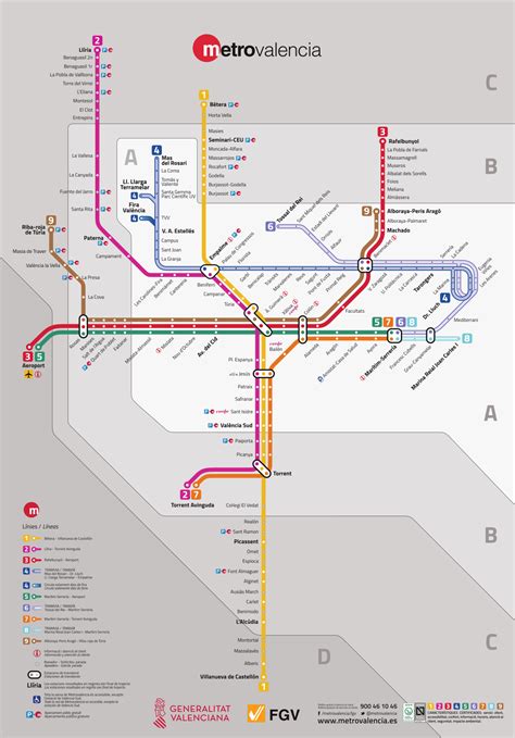 Archivo:Mapa metrovalencia.svg   Wikipedia, la ...