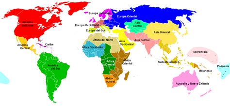 Archivo:Regiones según la ONU.PNG   Wikipedia, la ...