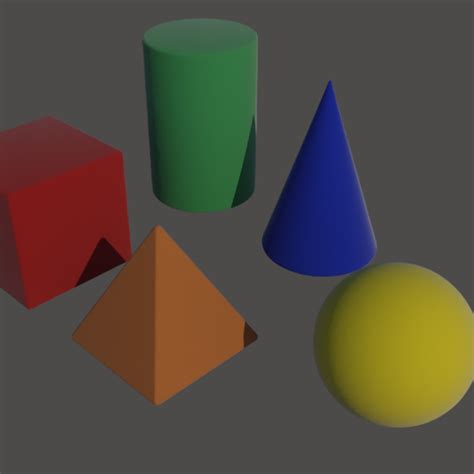 Archivo STL gratis Figuras geométricas en 3D para docencia・Modelo para ...